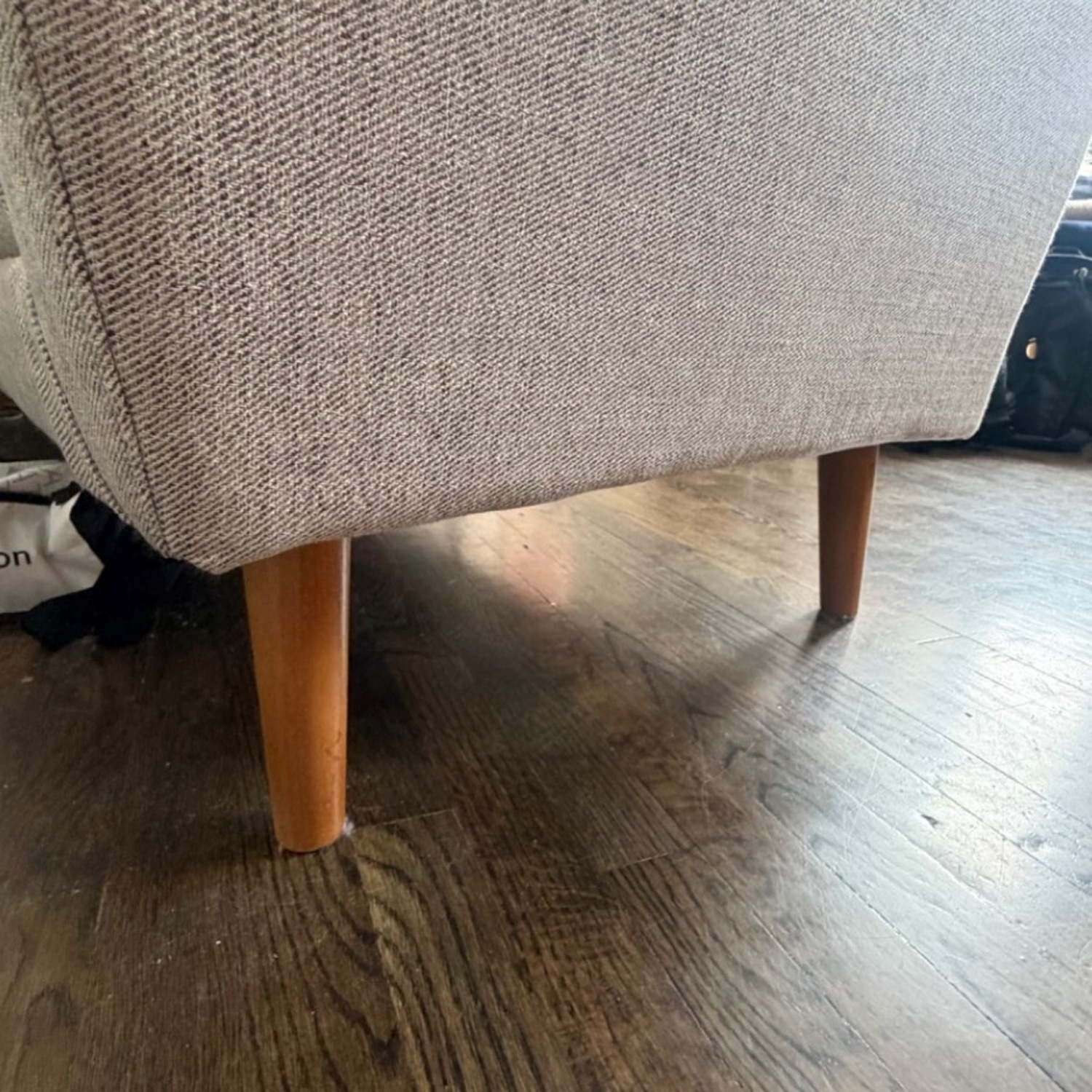 West Elm Oliver Light Gray 3+ Seater Sofa - image-2