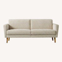 West Elm Oliver Light Gray 3+ Seater Sofa