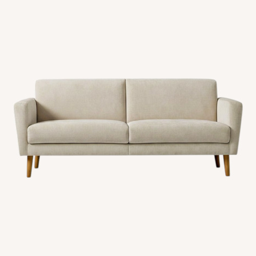 Used West Elm Oliver Light Gray 3+ Seater Sofa for sale on AptDeco