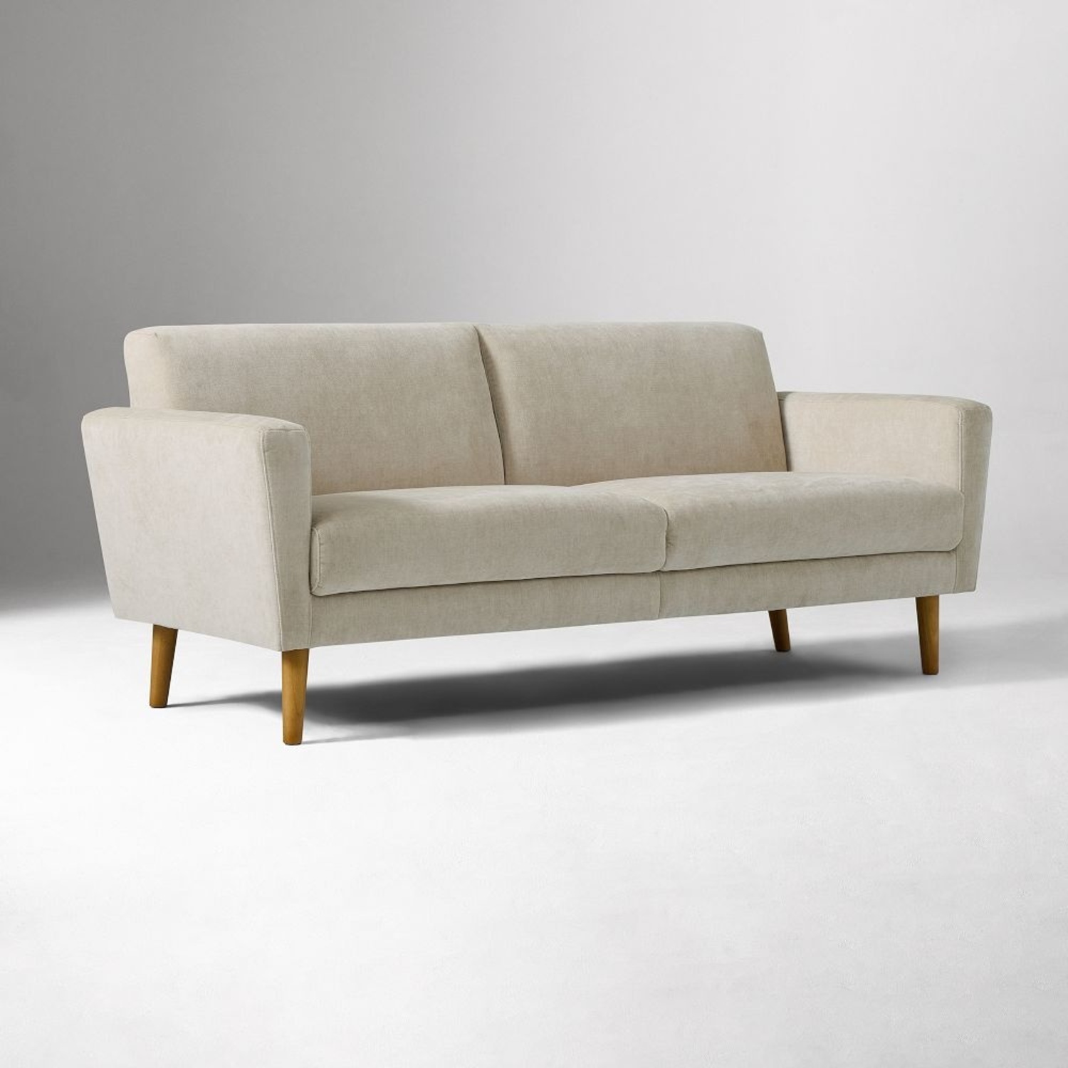 West Elm Oliver Light Gray 3+ Seater Sofa - image-4