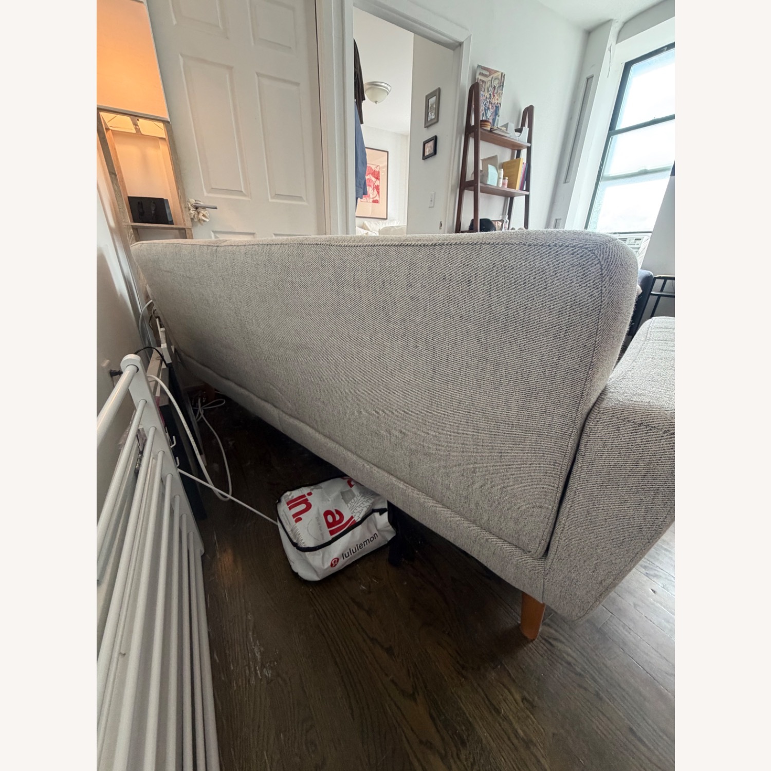West Elm Oliver Light Gray 3+ Seater Sofa - image-3
