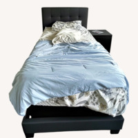 Vintage/Antique Black Full Bed