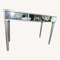 Bob's Discount Furniture Light Gray Media Storage