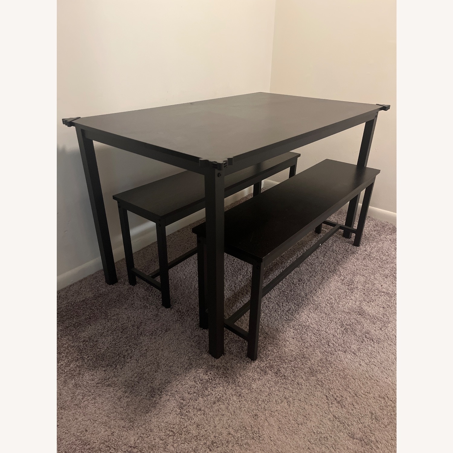 Black 3 Piece Dining Room Set  - image-6