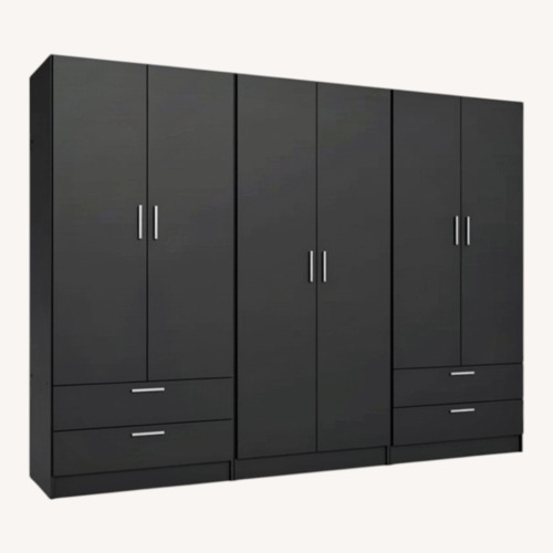 Used MADESA 6 Doors 4 Drawers Wardrobe Set for sale on AptDeco