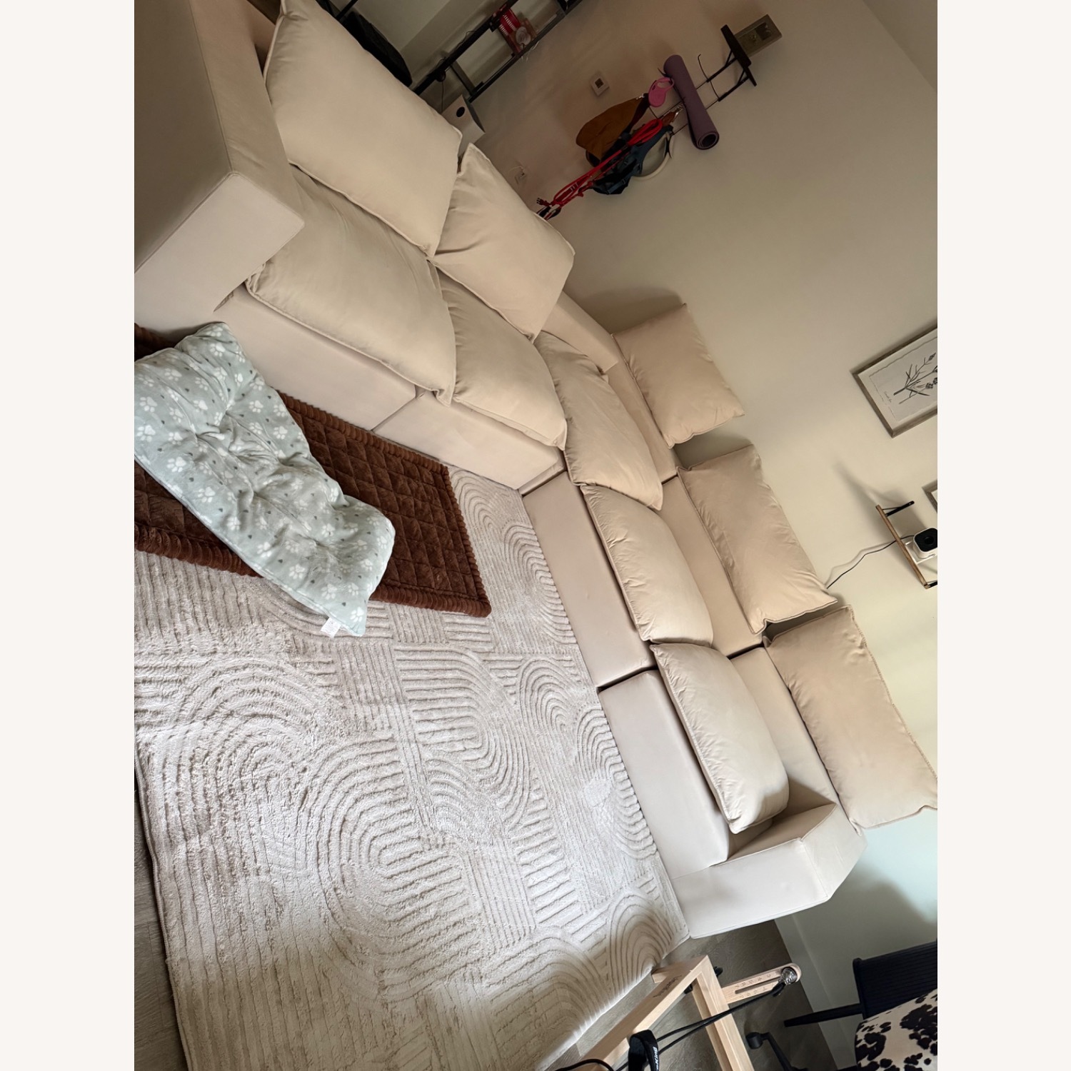 Cali Natural Performance Fabric Modular Sectional - image-2