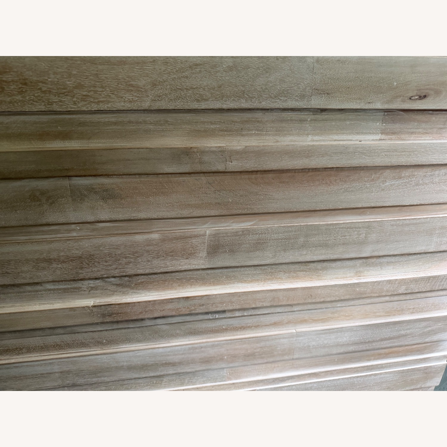 West Elm Stria Cerused Wood Queen Bed - image-5
