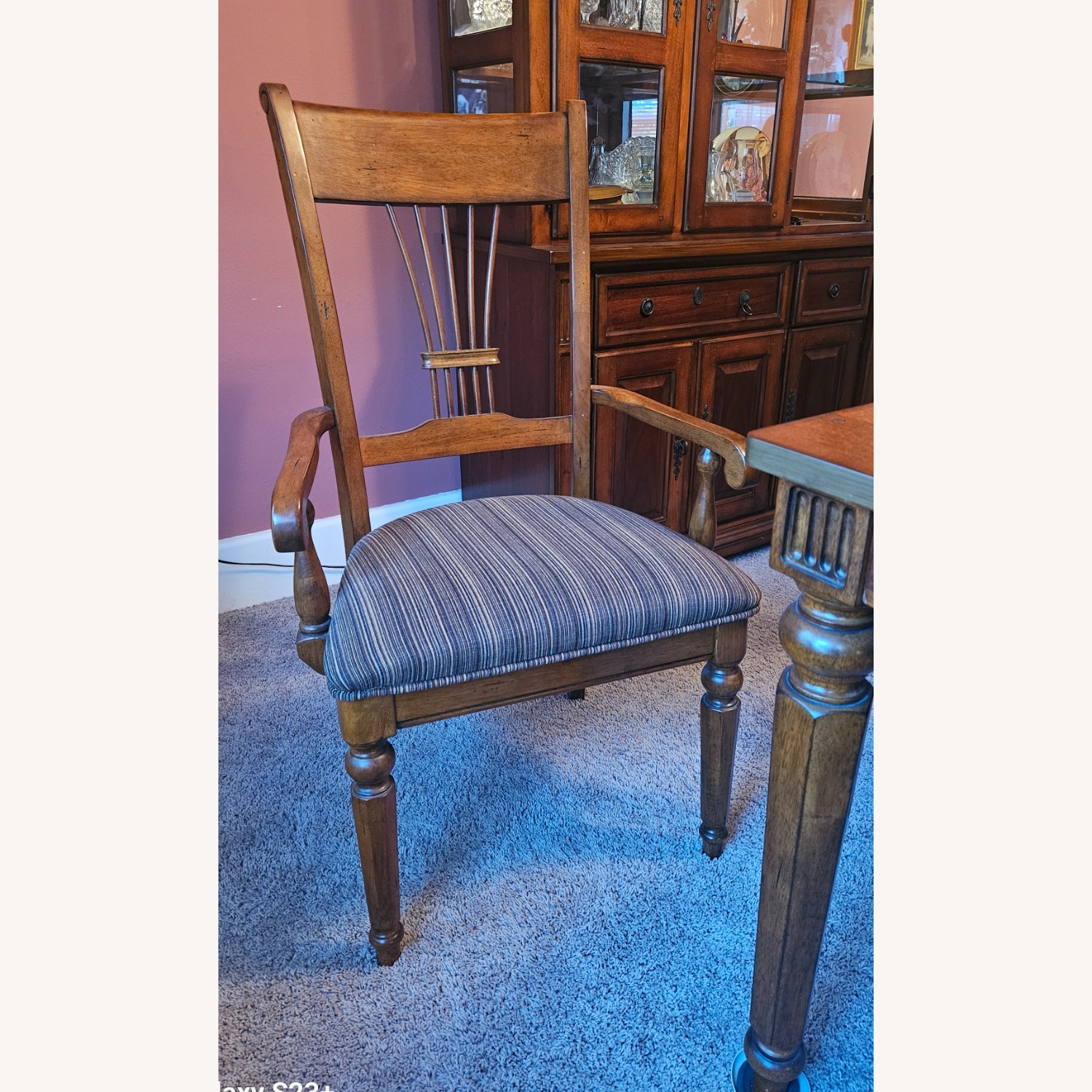 Raymour & Flanigan Dark Brown Wood Dining Sets - image-3
