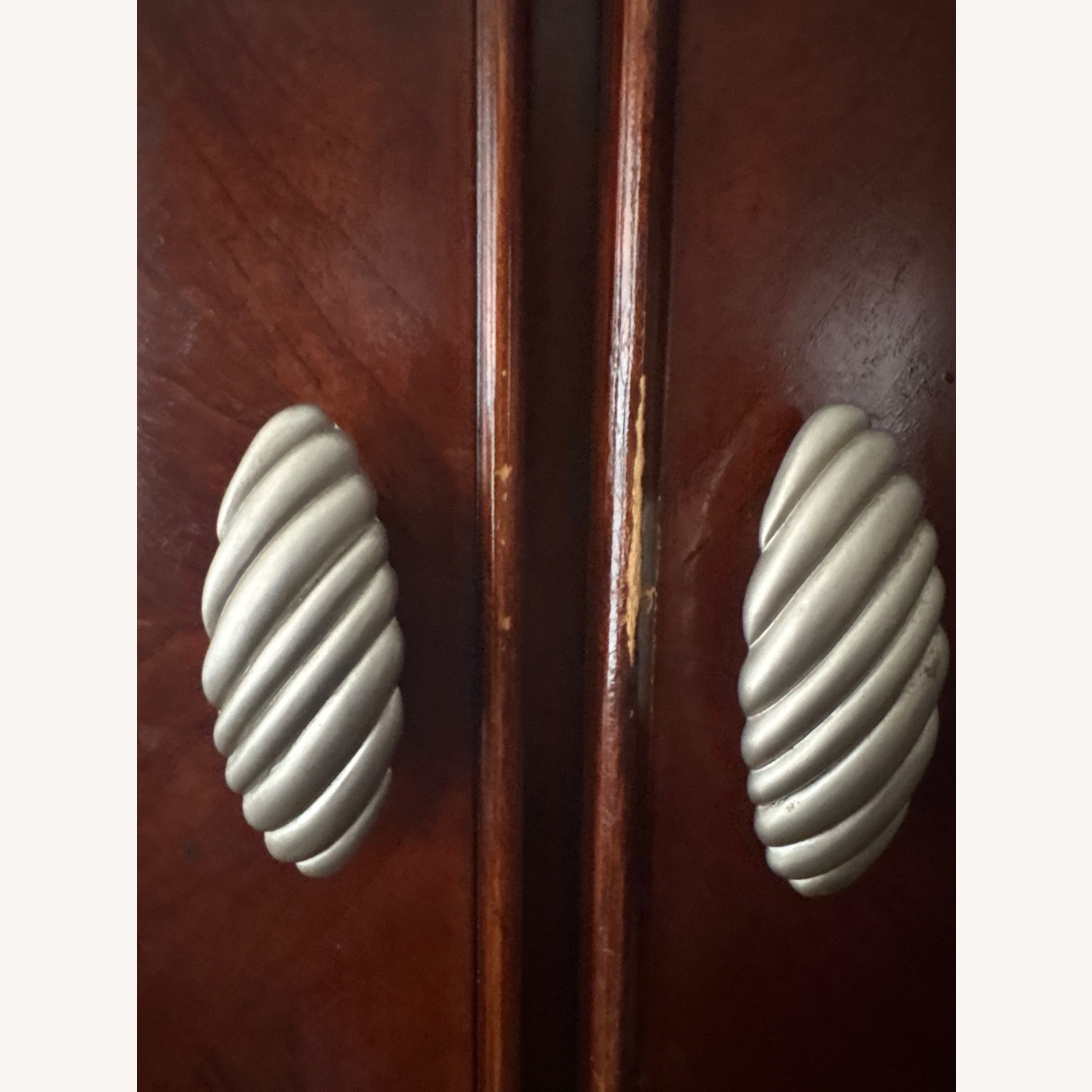 Traditional Wood Armoire - image-8