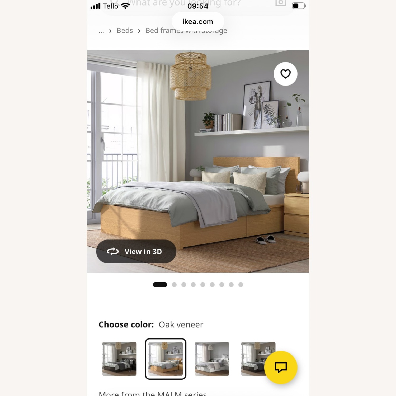 IKEA MALM Queen Bedframe - image-1