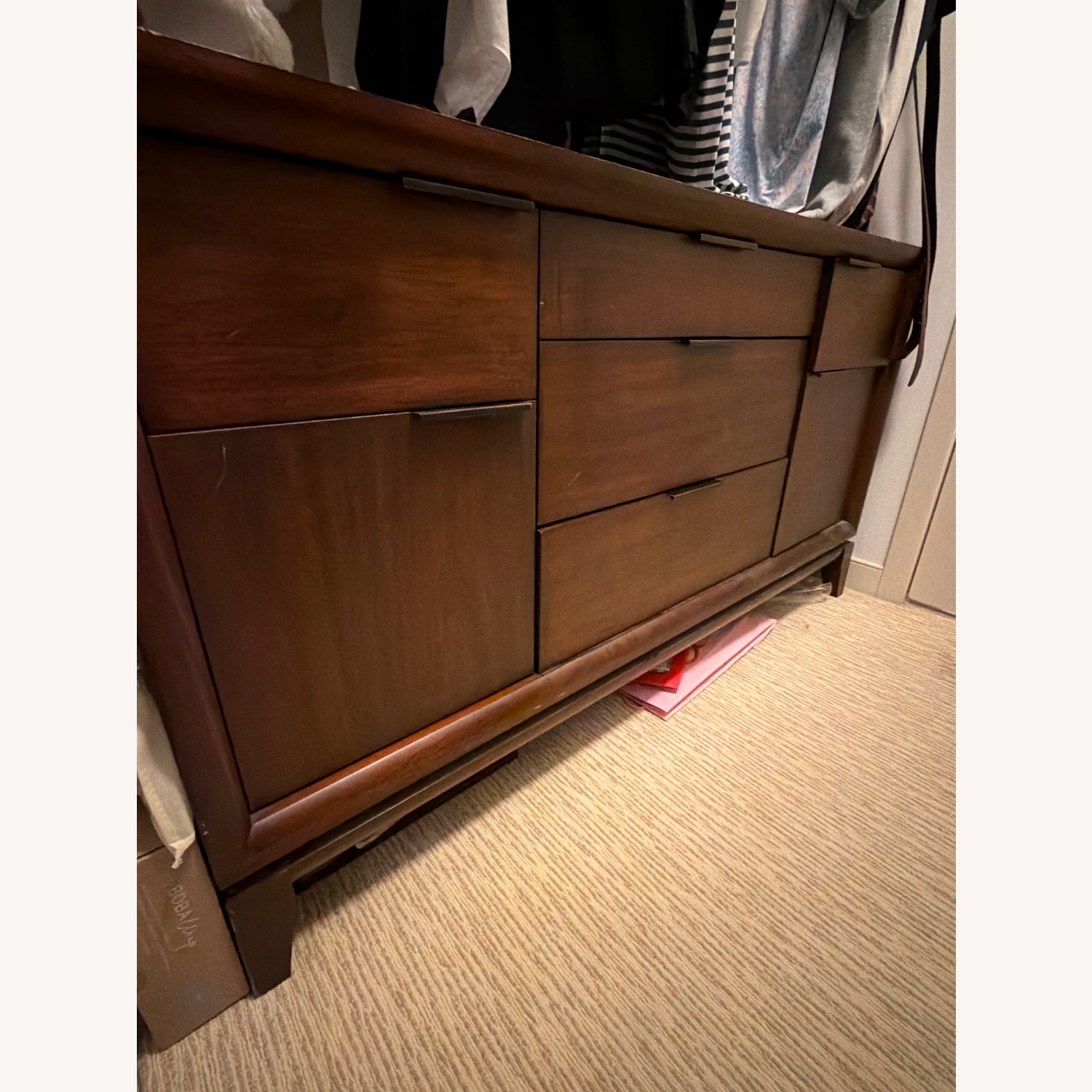 Dark Brown Dresser - image-1