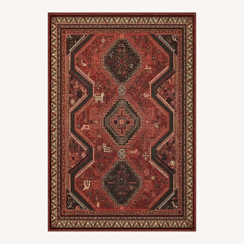 Used Ruggable Red Glass Area Rug 8' x 10' for sale on AptDeco