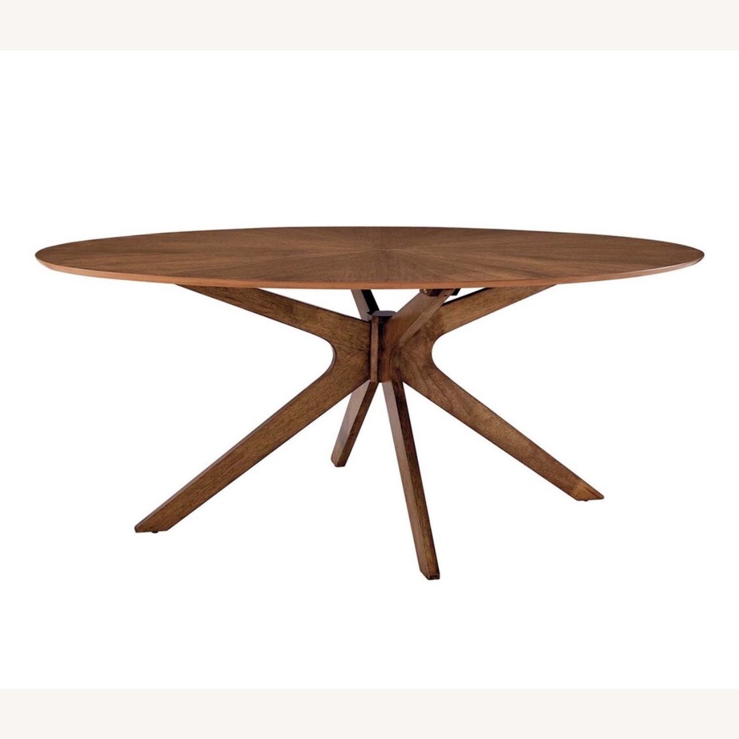 Modway Dark Brown Wood Dining Set - image-4