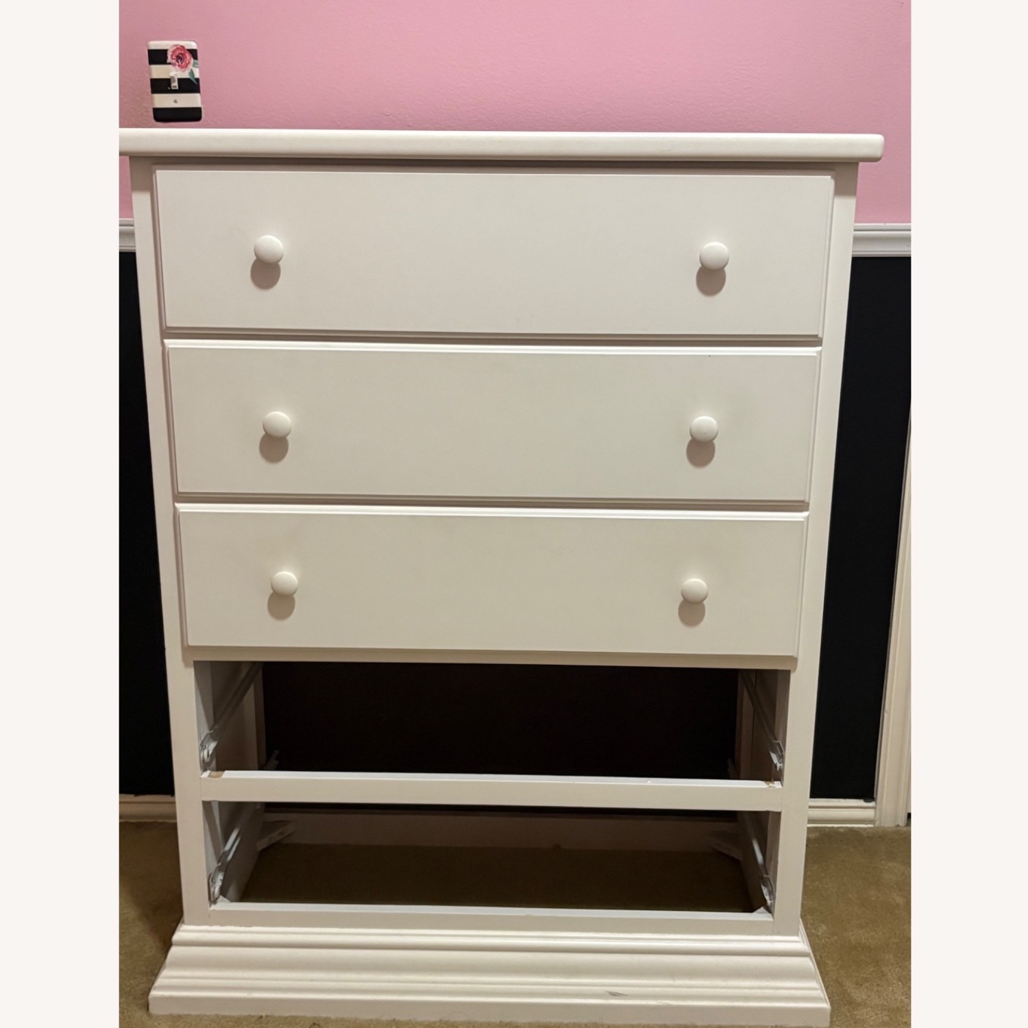 Legacy Classic Furniture White Wood Dresser - image-8