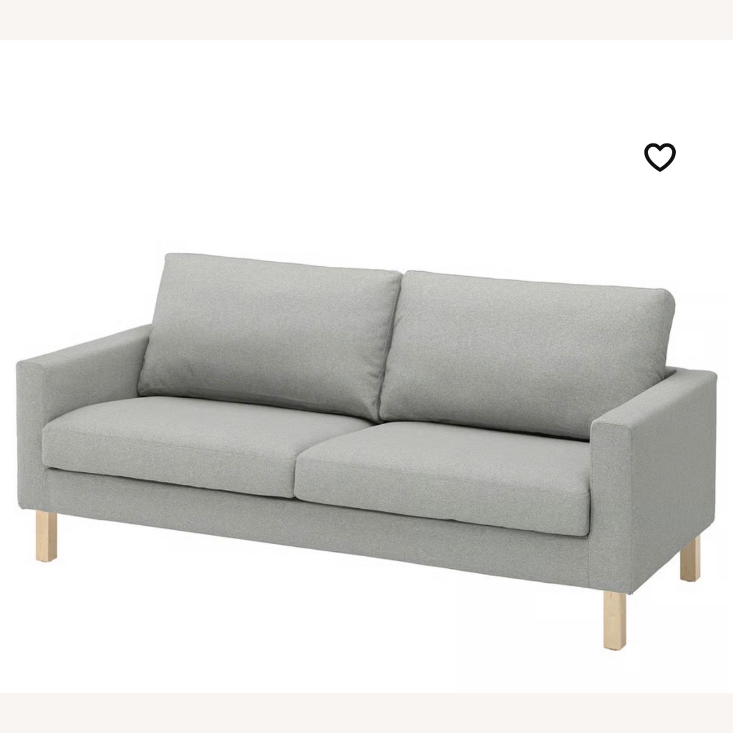 IKEA SALTSJÖBADEN Light Gray Fabric 3+ Seater Sofa - image-1