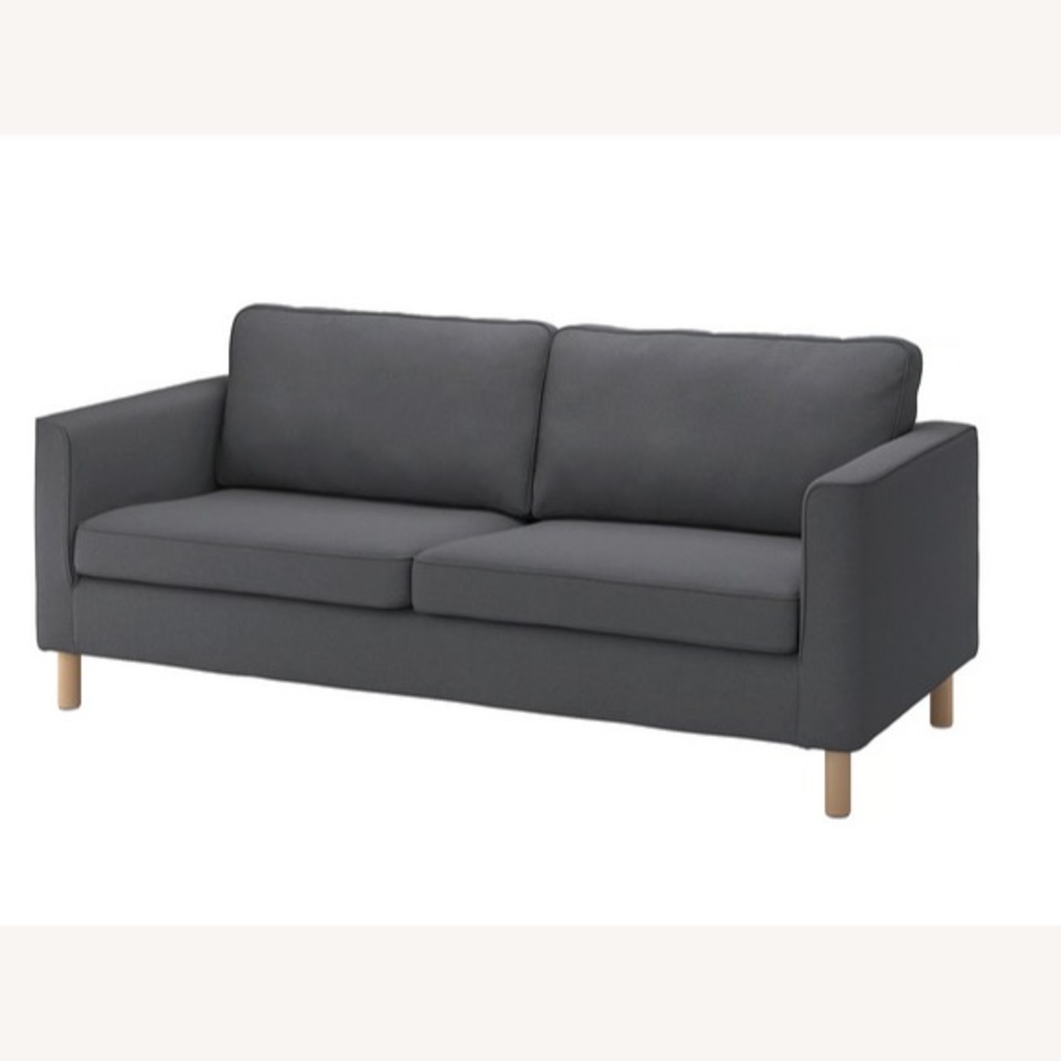 IKEA Parup Red Cotton 2 Seater Sofa - image-3