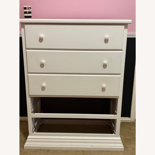 Used Legacy Classic Furniture White Wood Dresser for sale on AptDeco