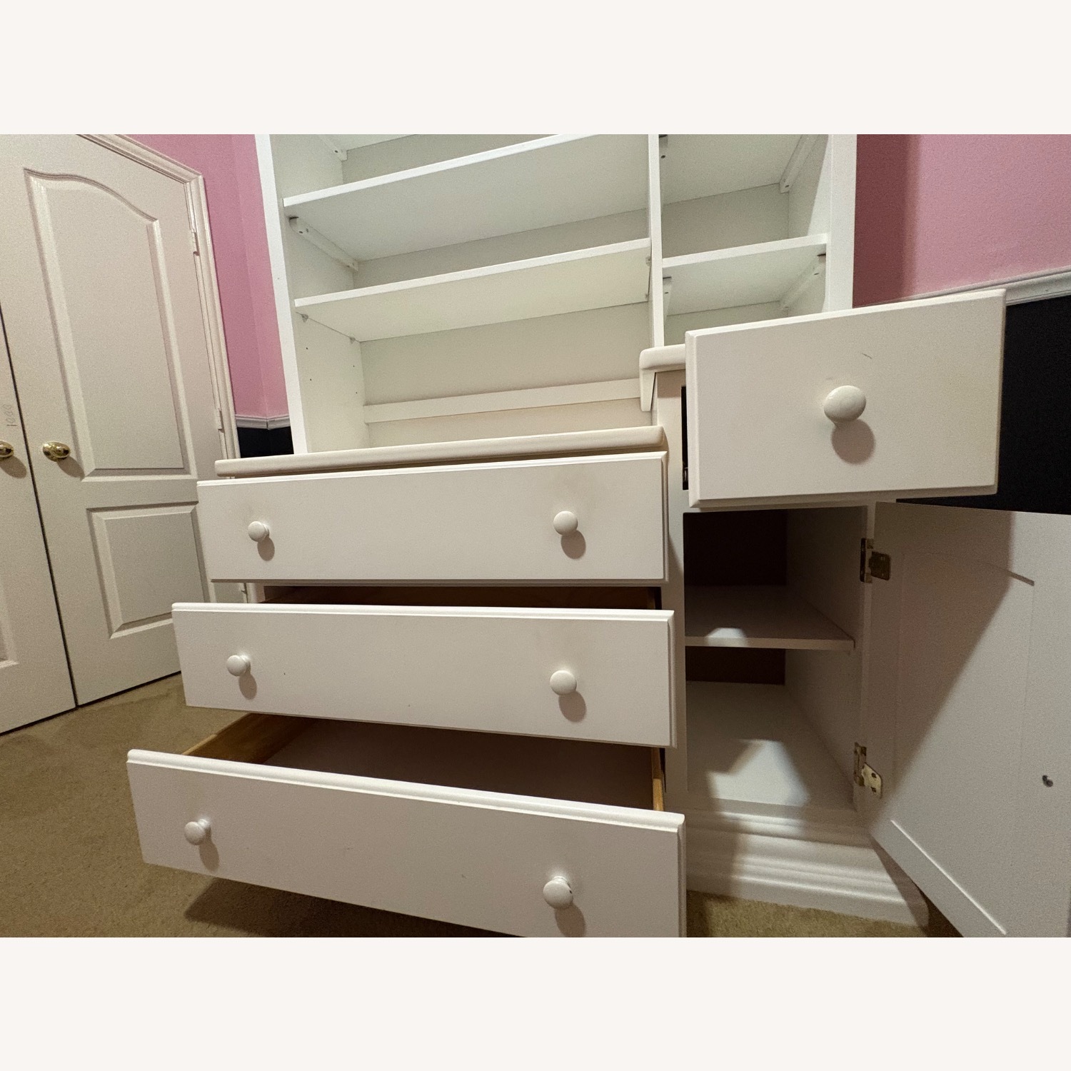 Legacy Classic Furniture White Wood Dresser - image-5