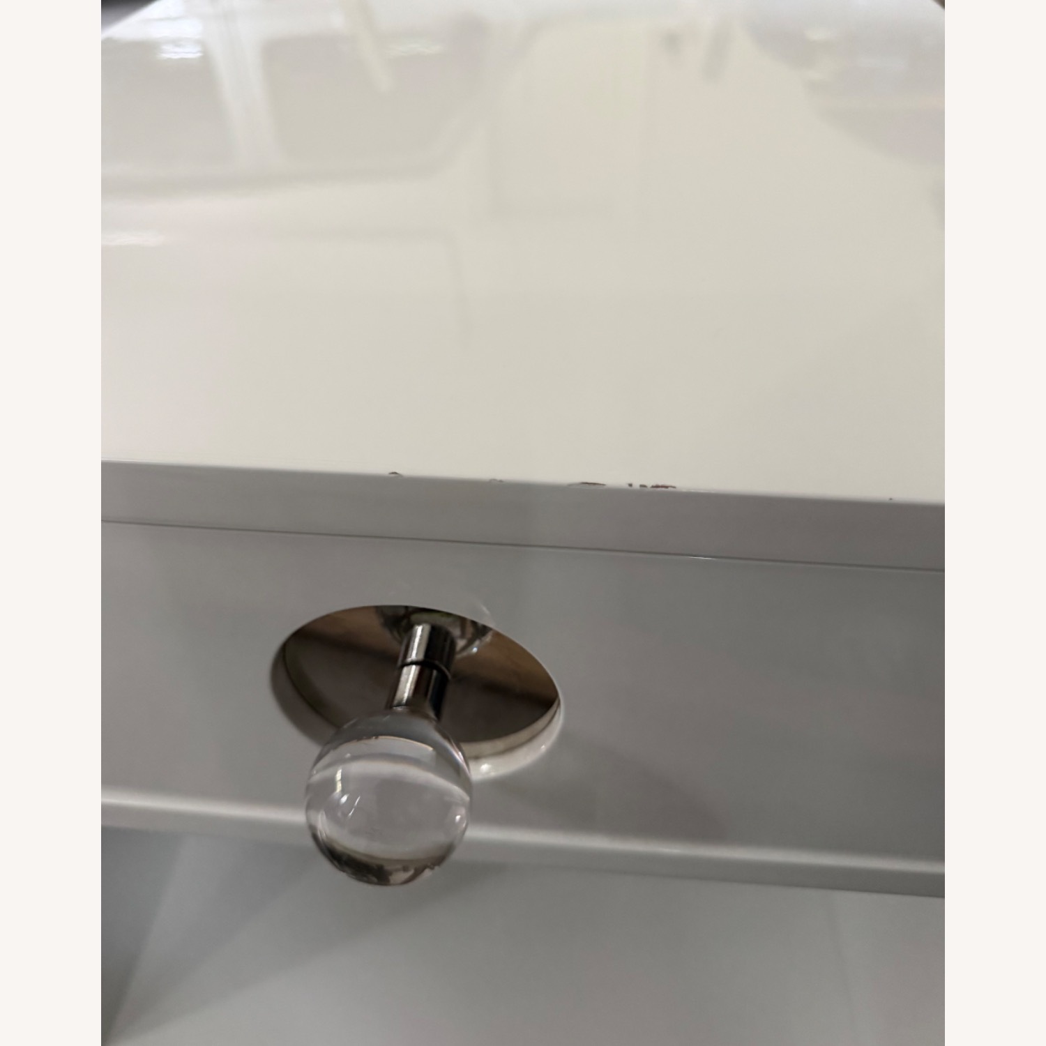 Jonathan Adler Channing White Lacquer Nightstands - image-6