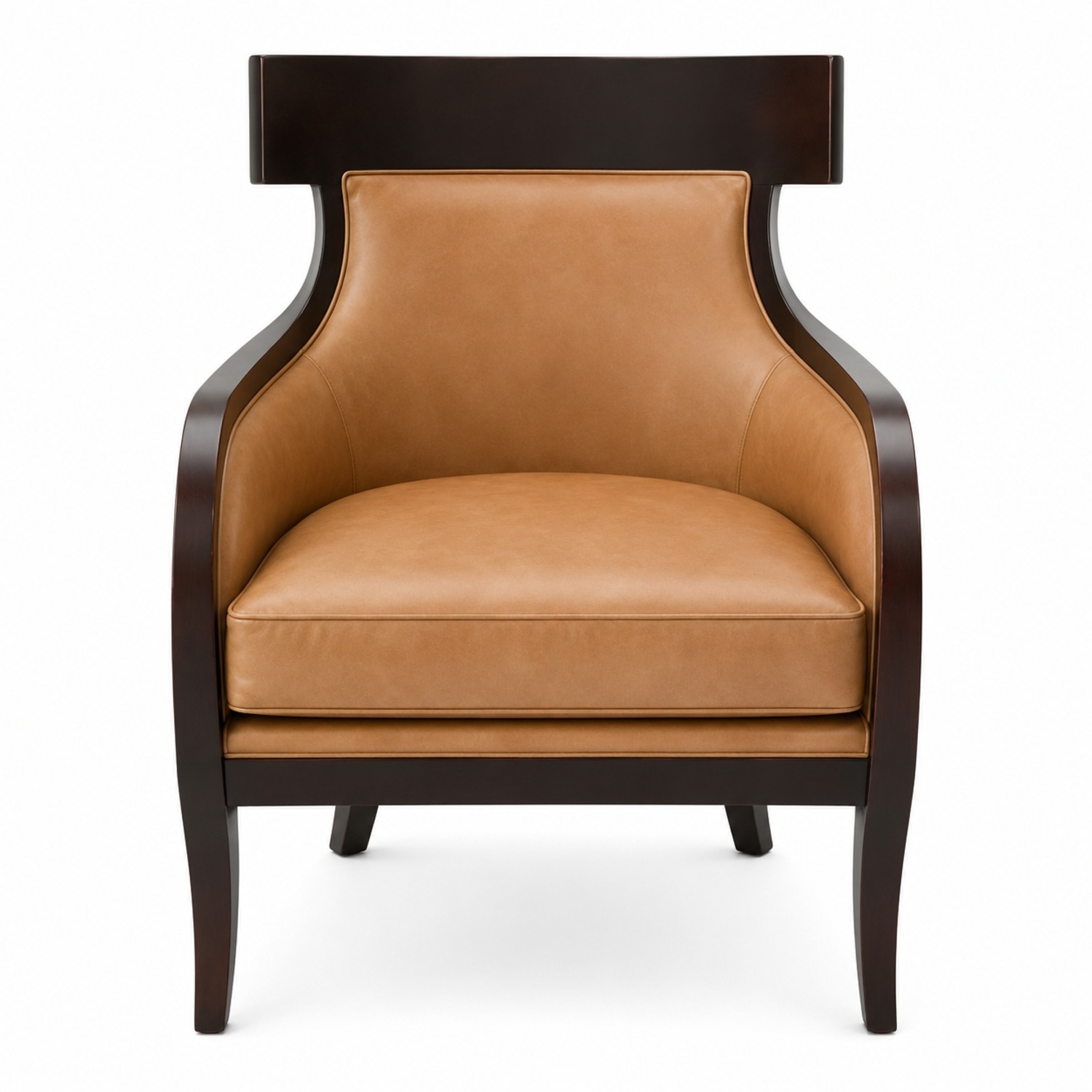 Room & Board Natural Leather Armchairs - image-9