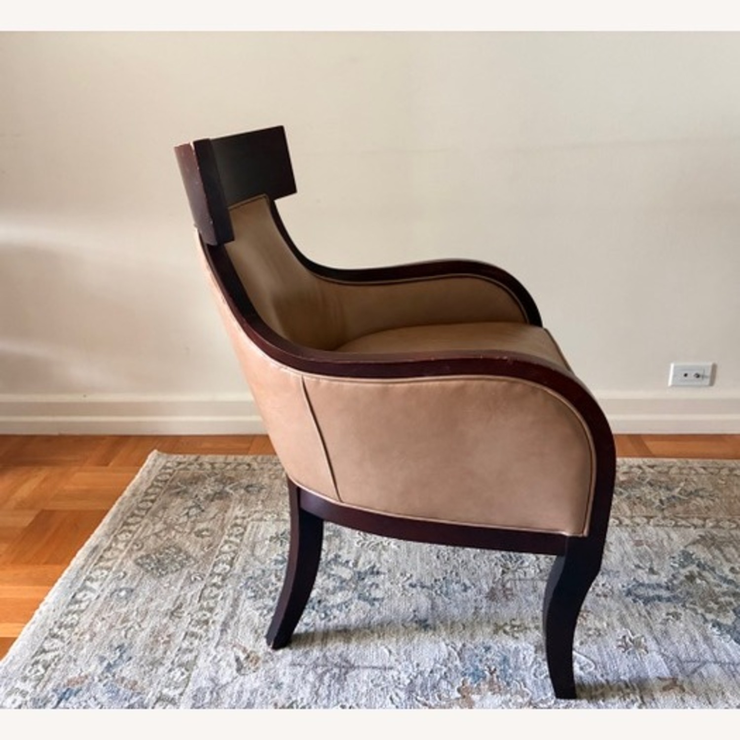 Room & Board Natural Leather Armchairs - image-2