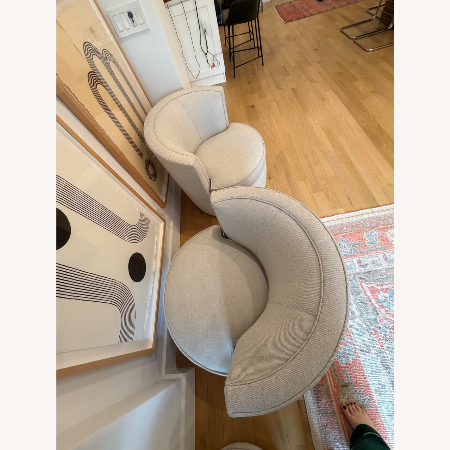 Room & Board Natural Accent Chairs - image-3