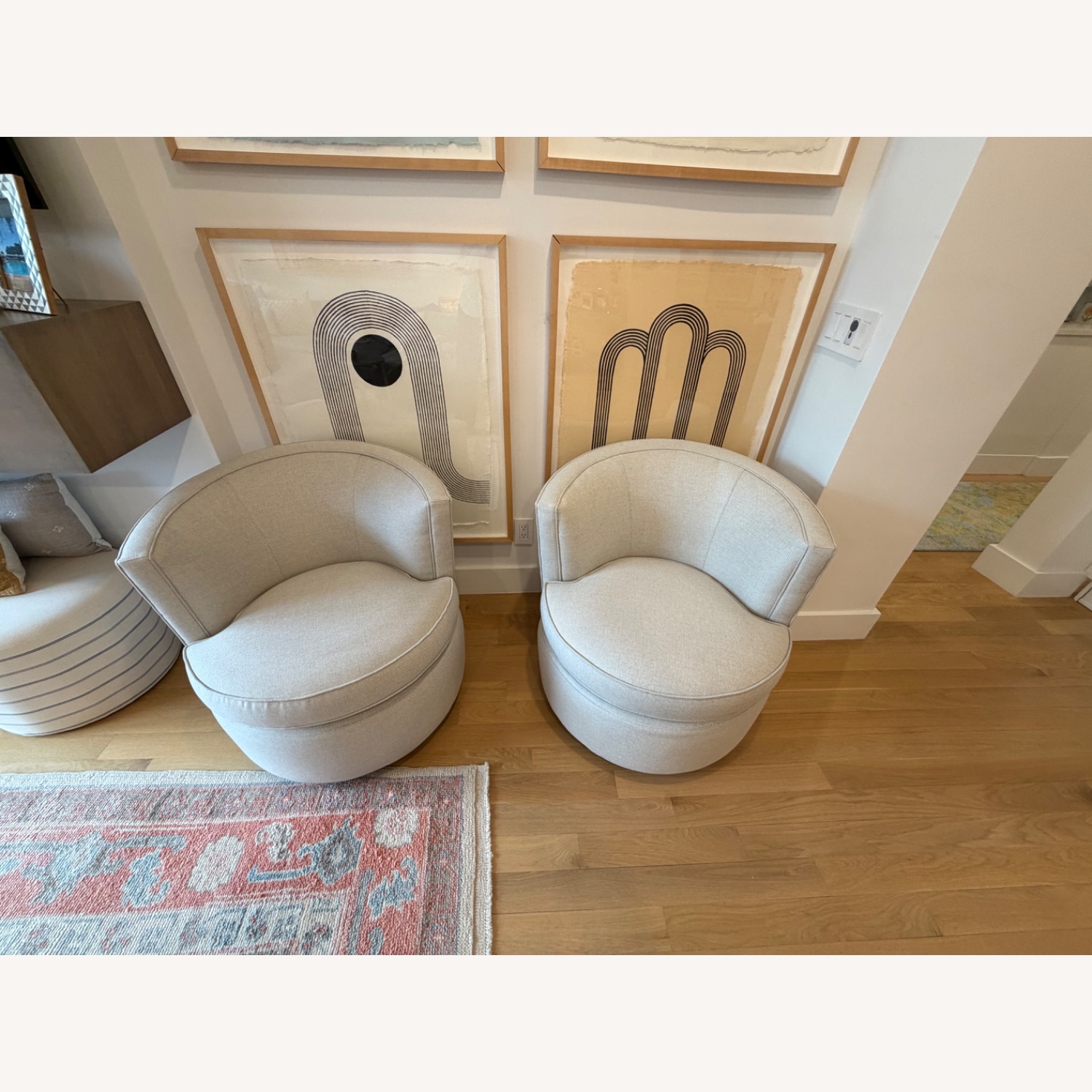 Room & Board Natural Accent Chairs - image-1