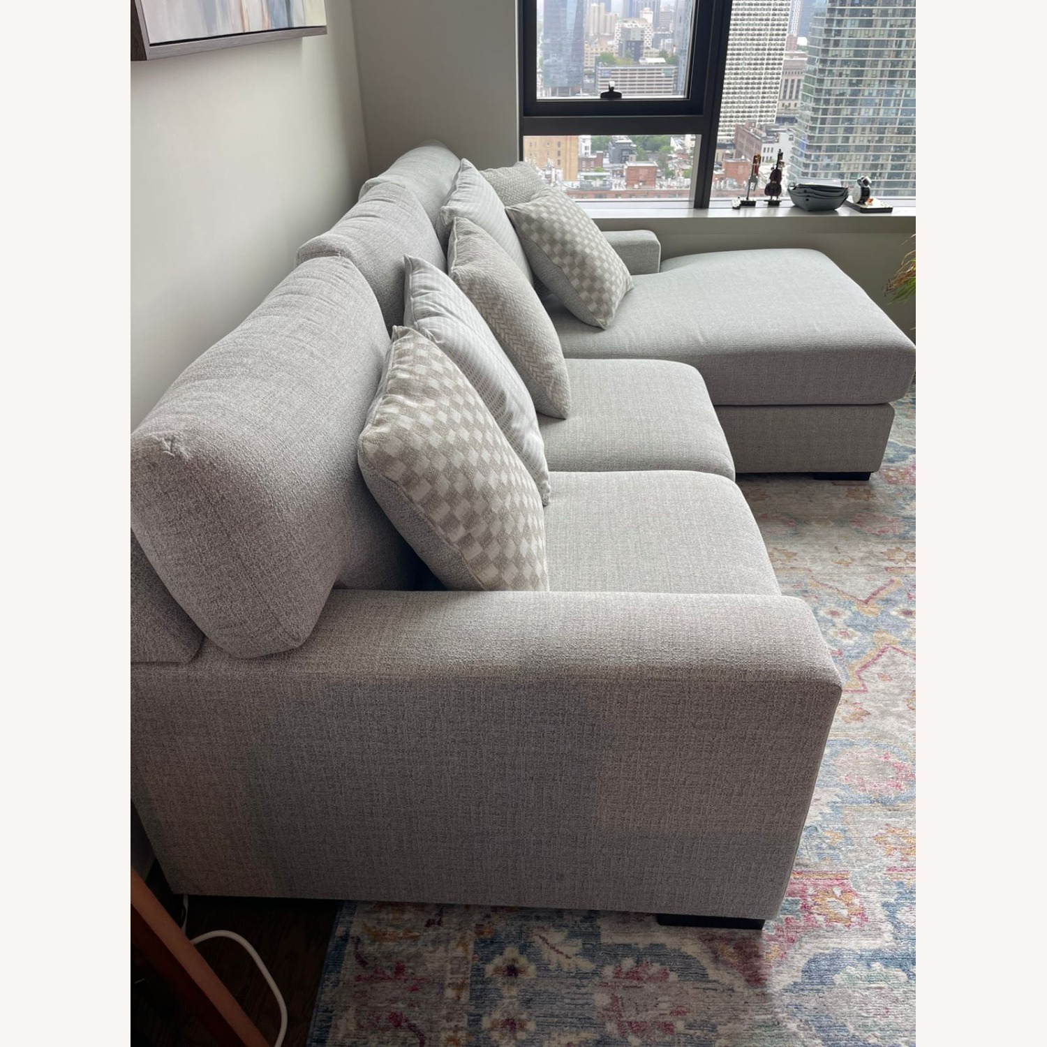 Ashley Furniture Omaha Light Gray 2 Piece Sectional - image-3