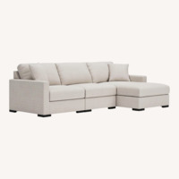 Ashley Furniture Omaha Light Gray 2 Piece Sectional