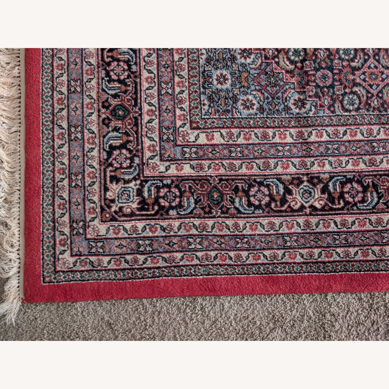 Vintage 9x12 Persian Heriz Rug - image-4
