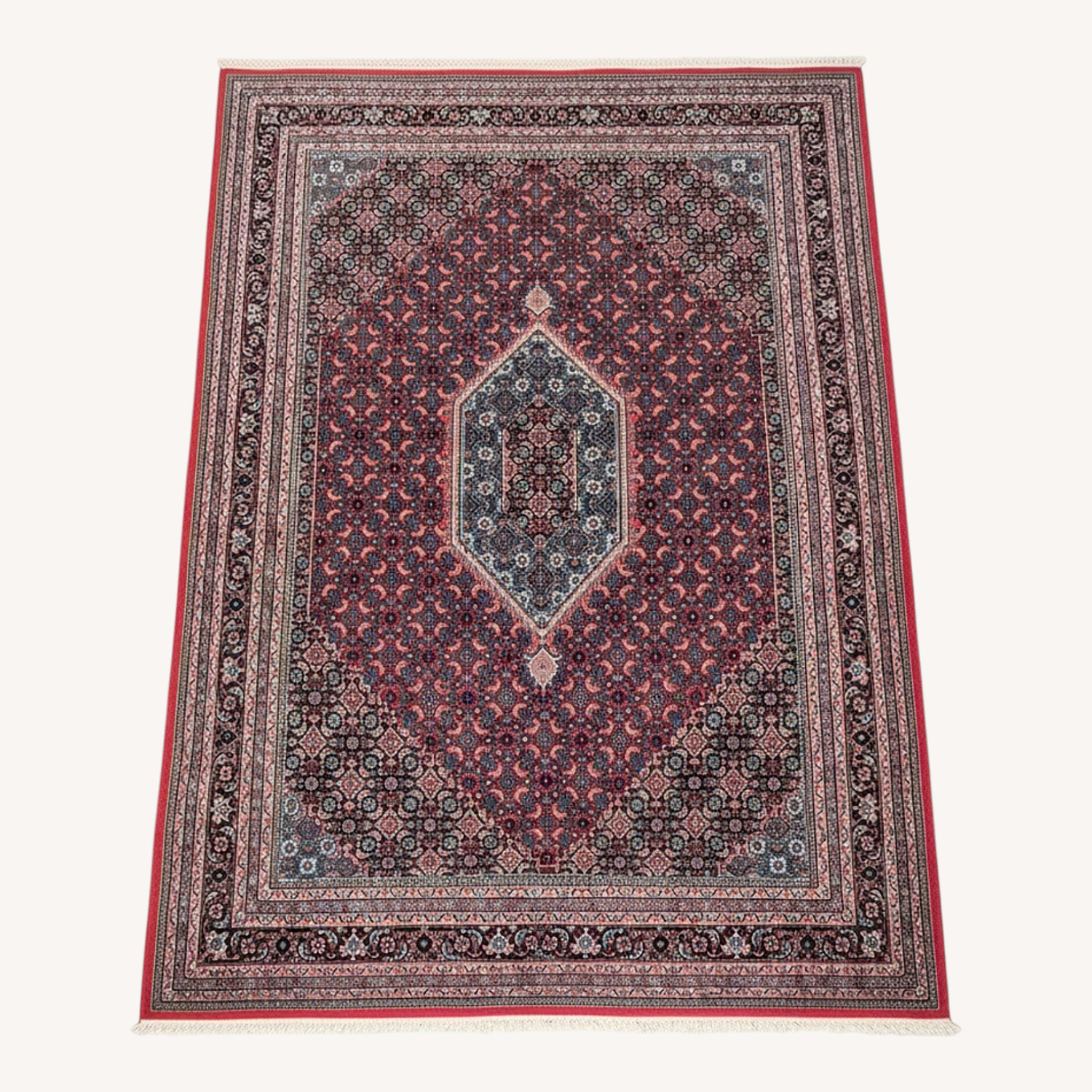 Vintage 9x12 Persian Heriz Rug - image-0
