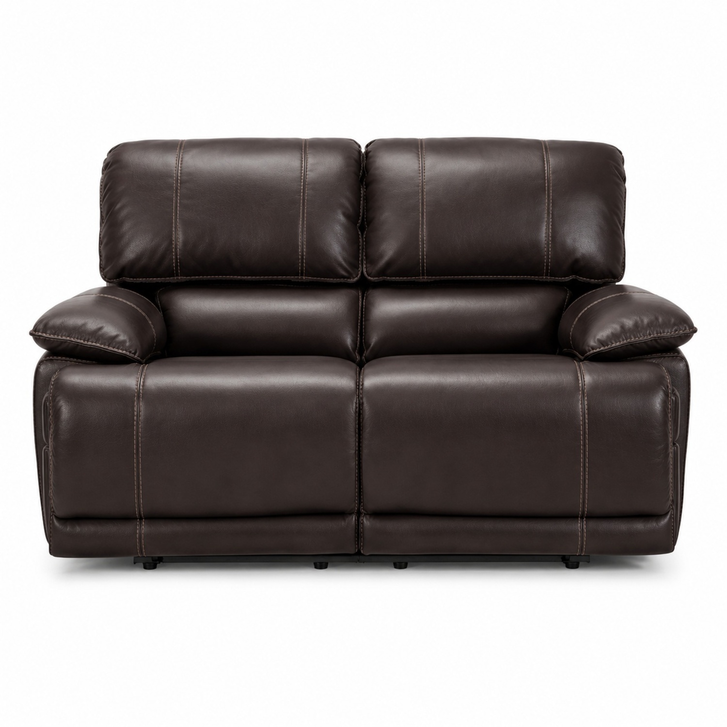 Haverty's Maddox Leather Reclining Sofa - image-6