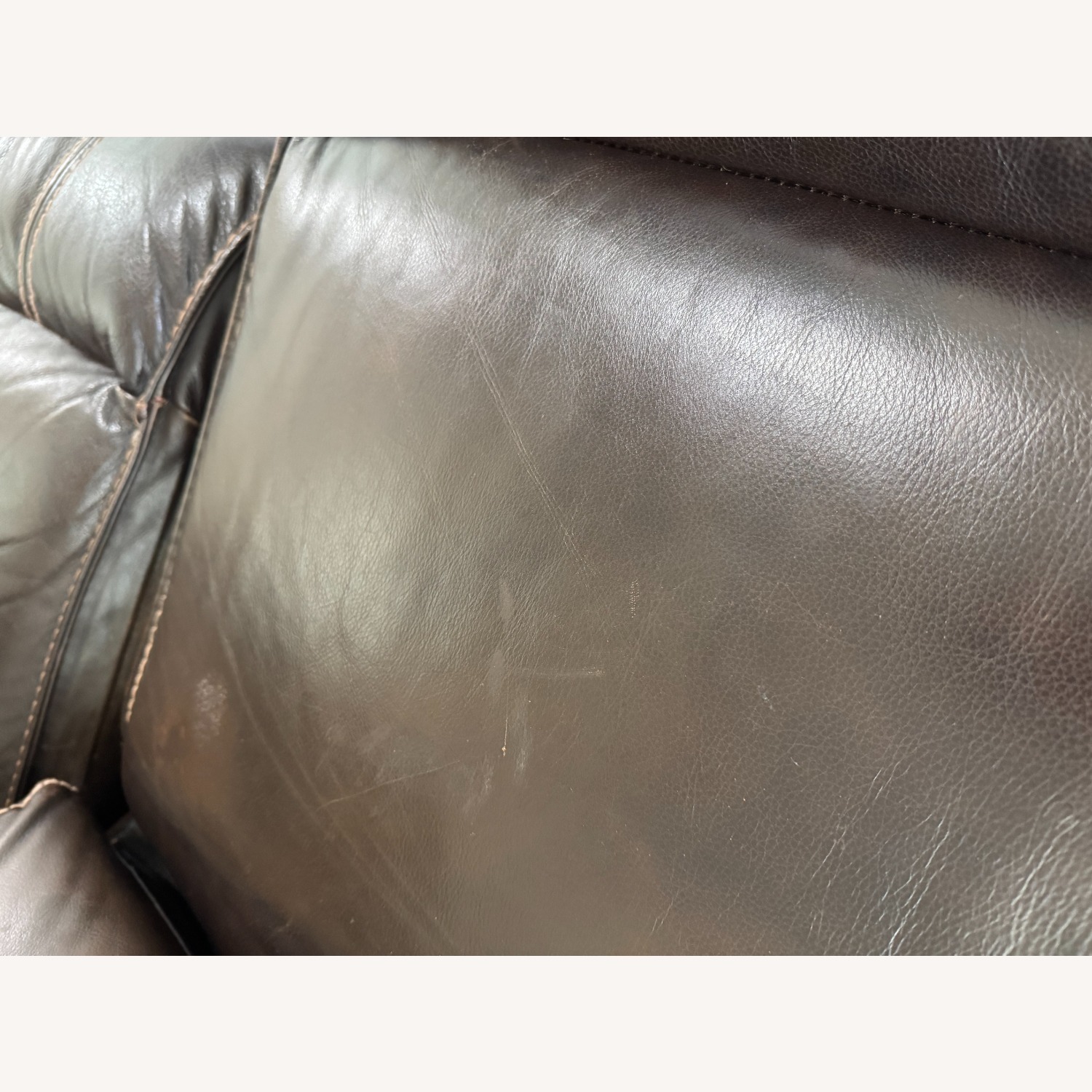 Haverty's Maddox Leather Reclining Sofa - image-5