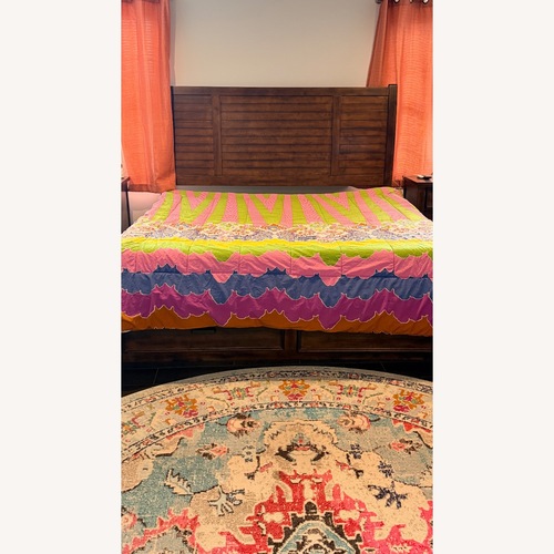 Used Brown King Bed for sale on AptDeco