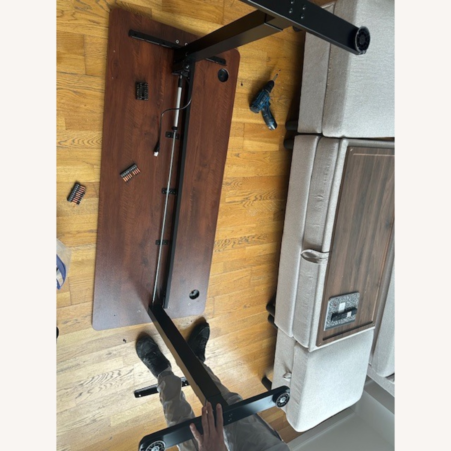 Standing Wood Desk - image-3