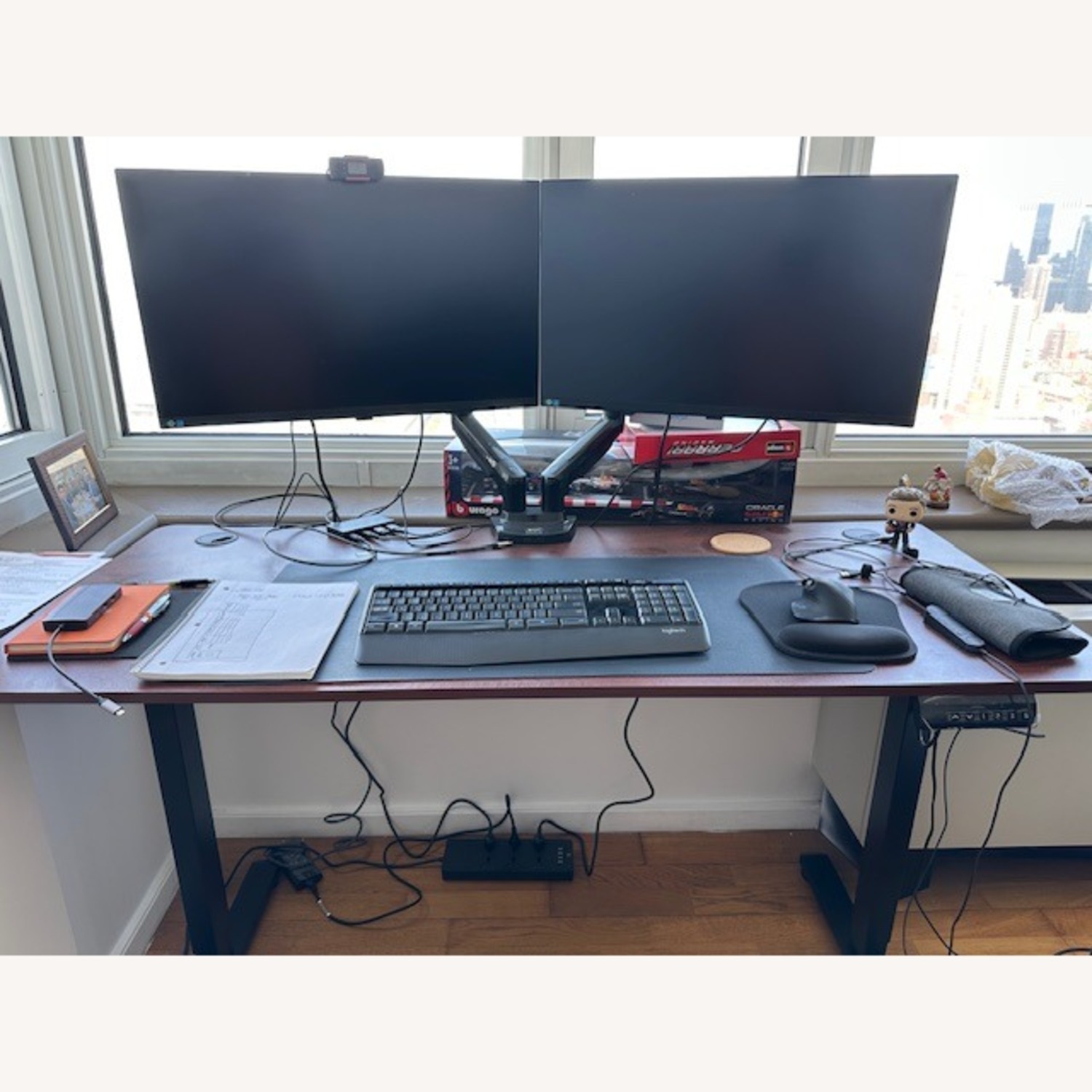Standing Wood Desk - image-1