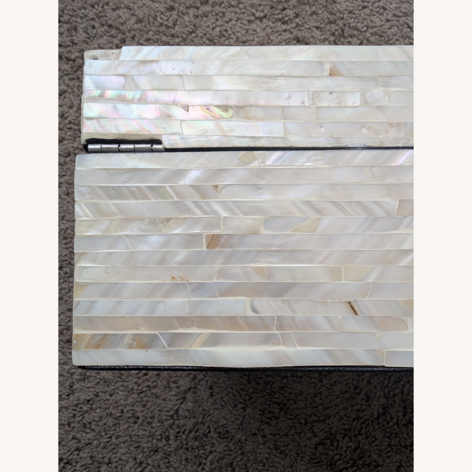 Vintage Mother of Pearl Nesting Boxes - image-5
