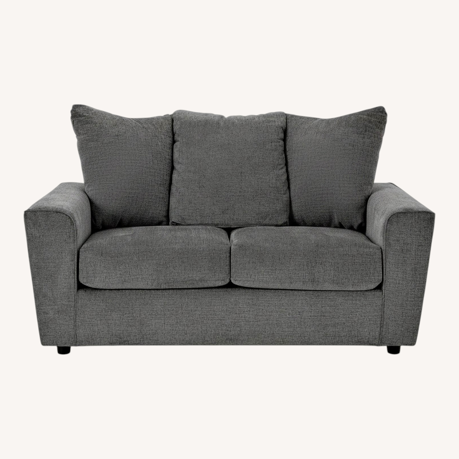 Ashley Furniture Stairatt Light Gray Fabric 2 Seater Sofa - image-0