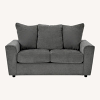 Ashley Furniture Stairatt Light Gray Fabric 2 Seater Sofa