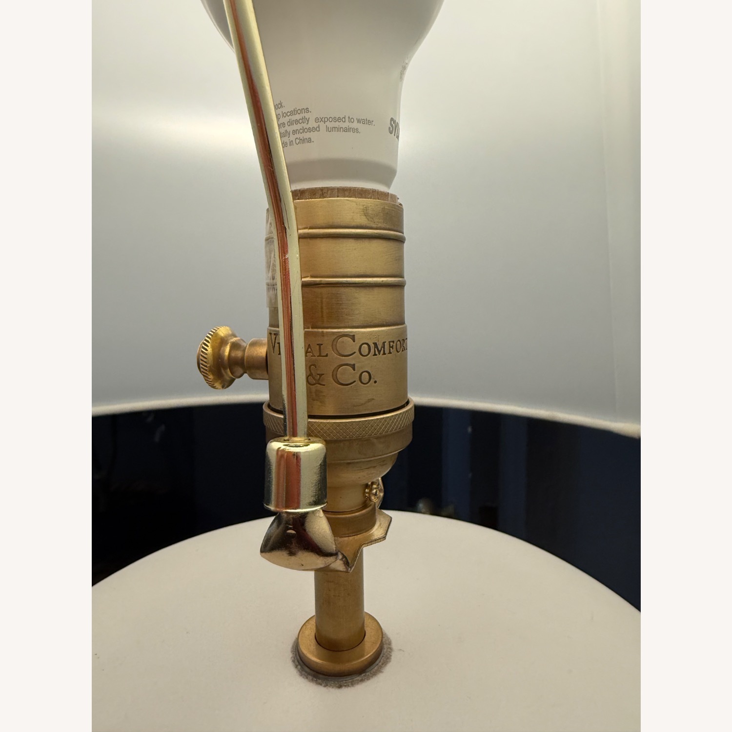 Visual Comfort Lighting Lights White Table Lamp - image-5