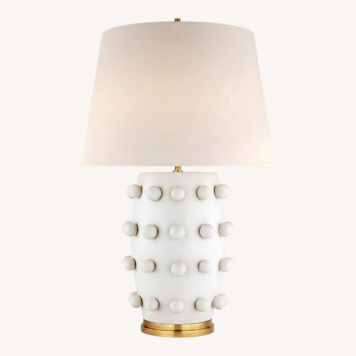 Used Visual Comfort Lighting Lights White Table Lamp for sale on AptDeco
