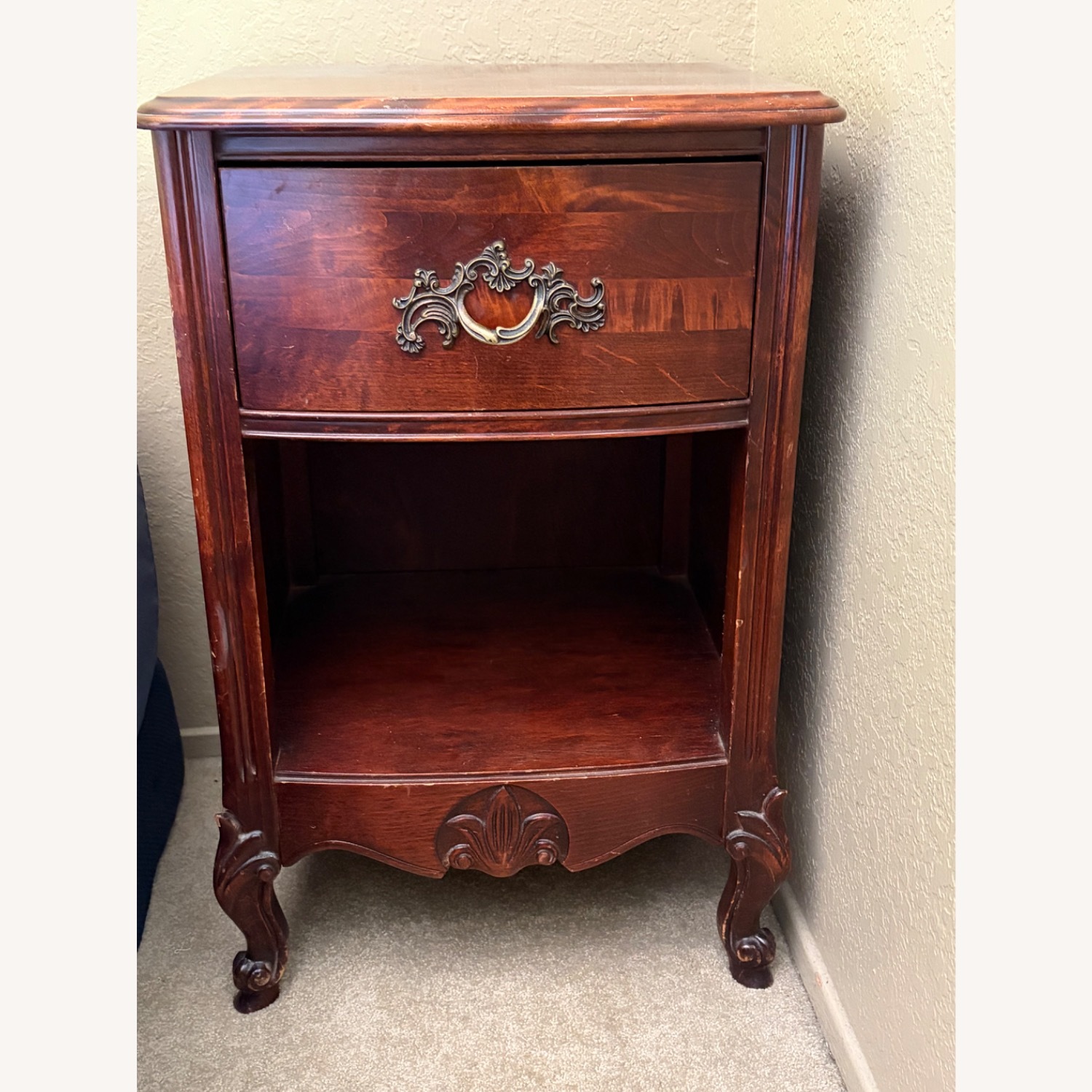 Johnson Brothers English Chippendale Nightstands - image-4