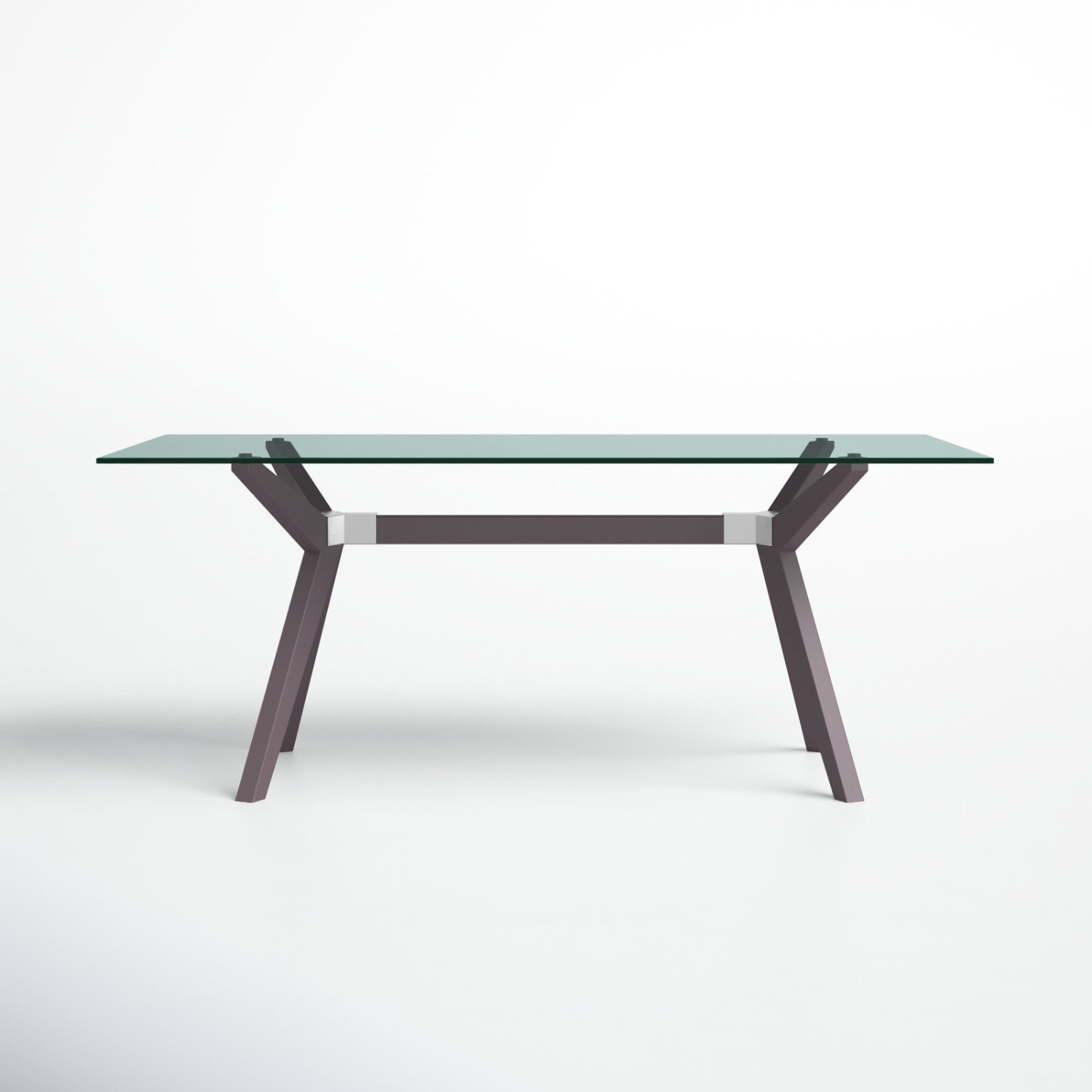 Amazon 6.25FT Glass Dining Table - image-2