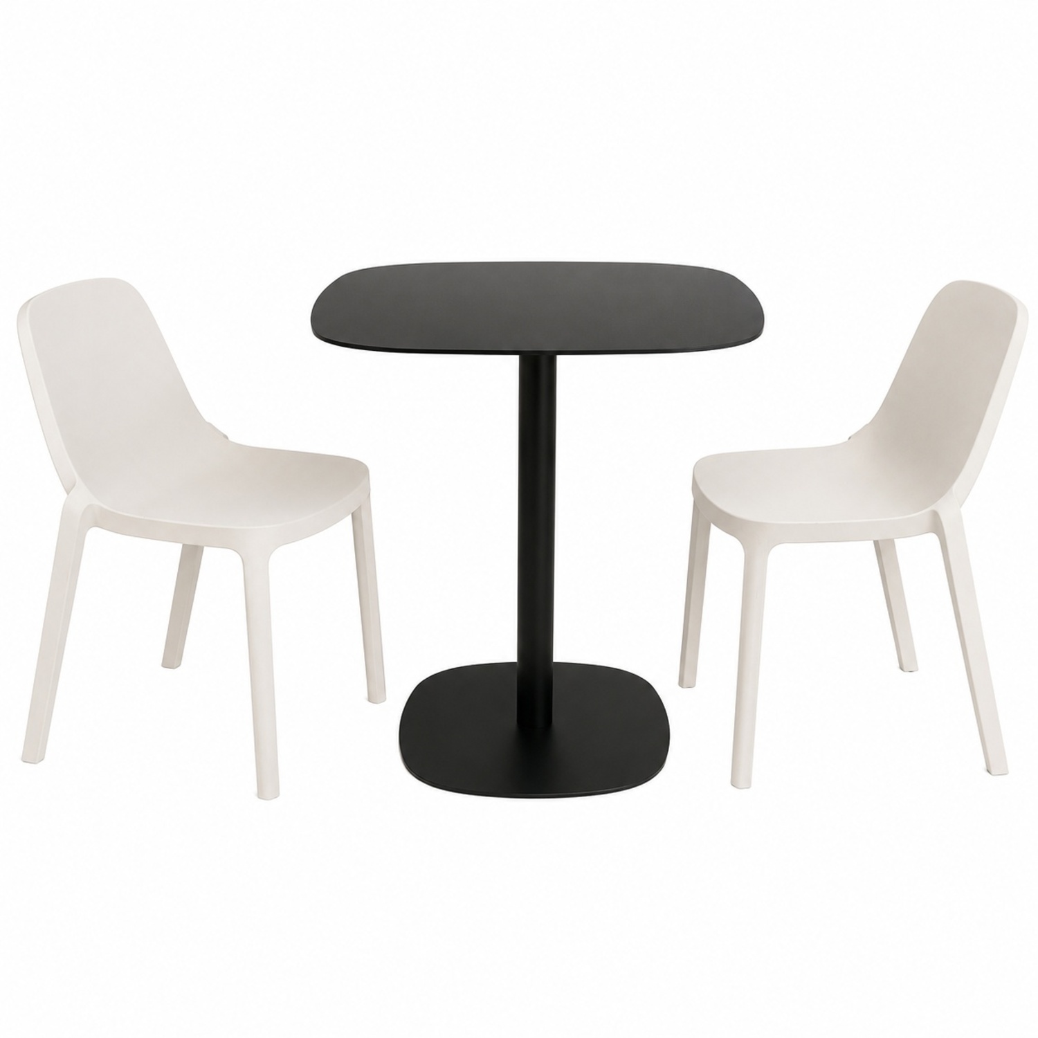 Emeco Modern Dining Set with 2 Chairs - image-5