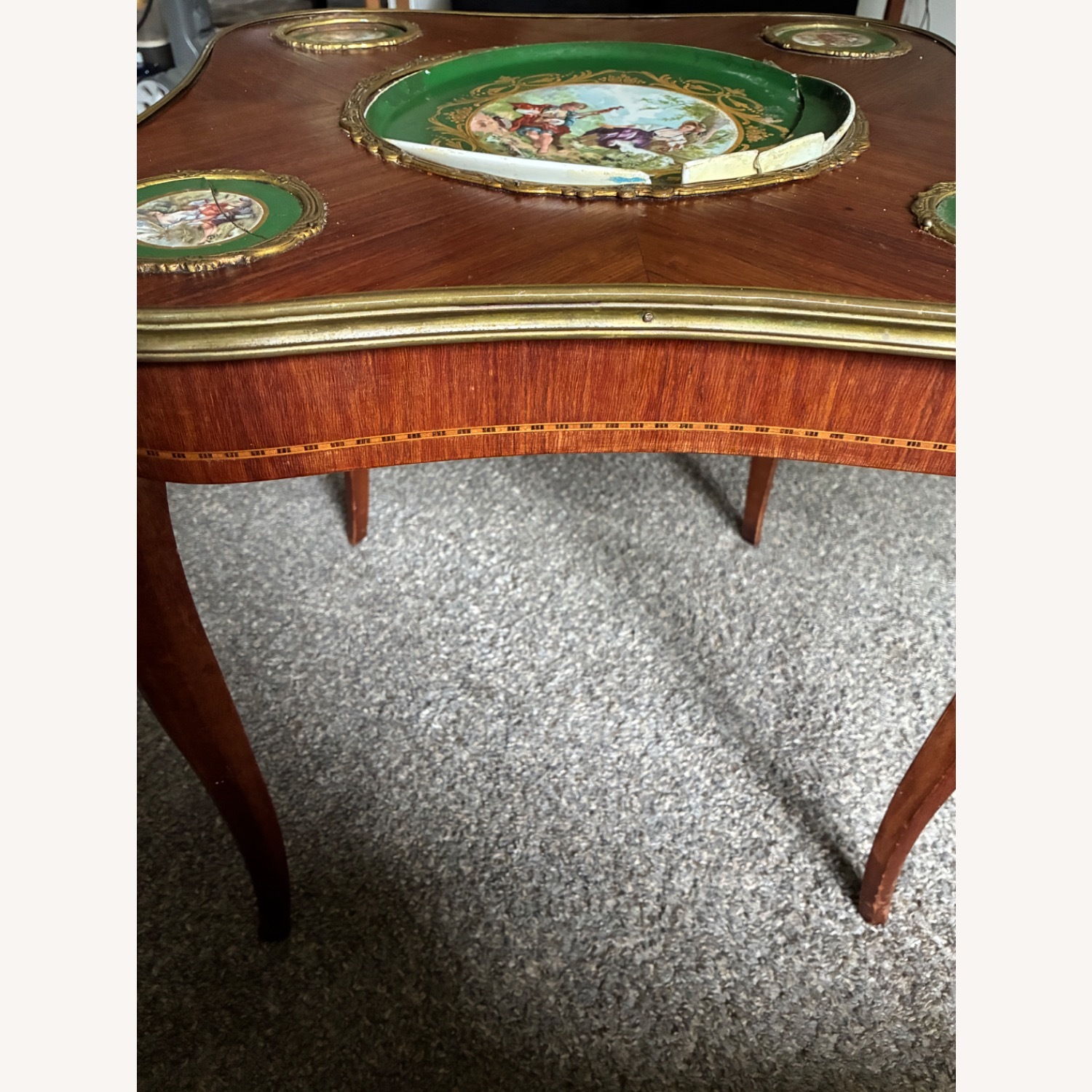 Vintage/Antique Louis Xv Side Table - image-13