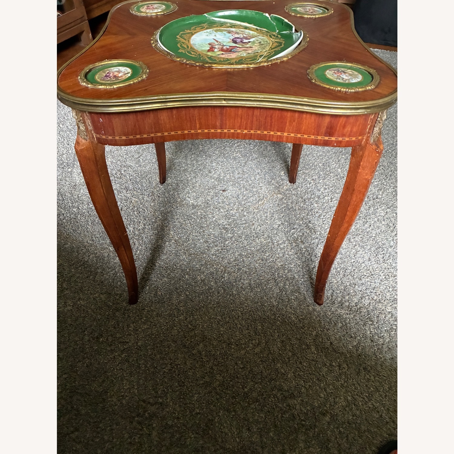 Vintage/Antique Louis Xv Side Table - image-15