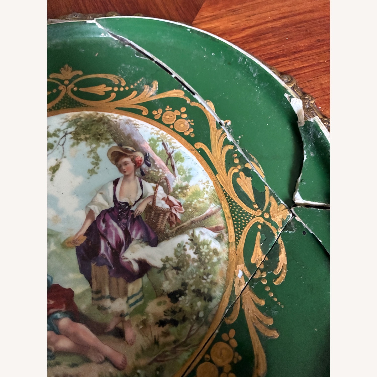 Vintage/Antique Louis Xv Side Table - image-5