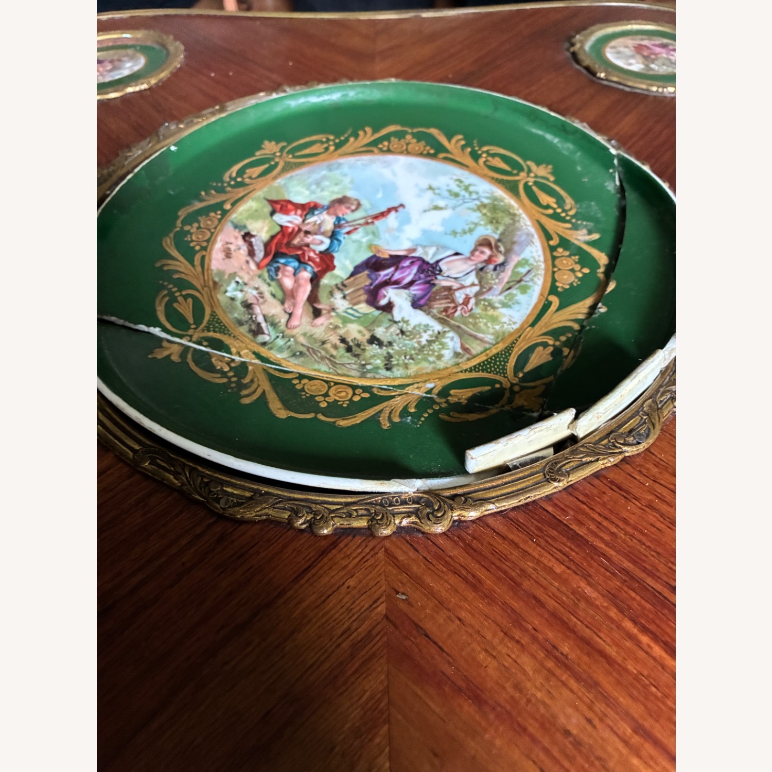 Vintage/Antique Louis Xv Side Table - image-10