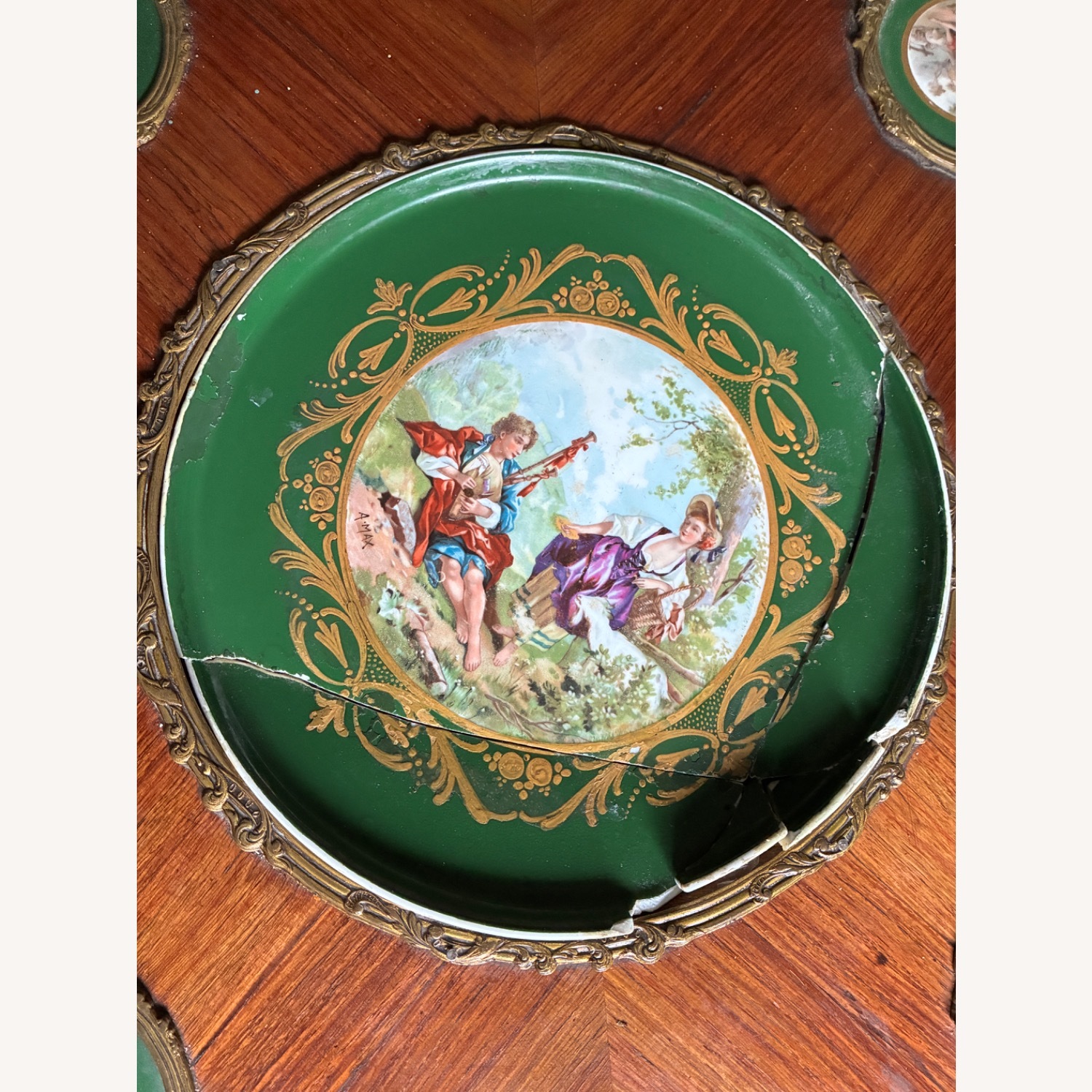 Vintage/Antique Louis Xv Side Table - image-11