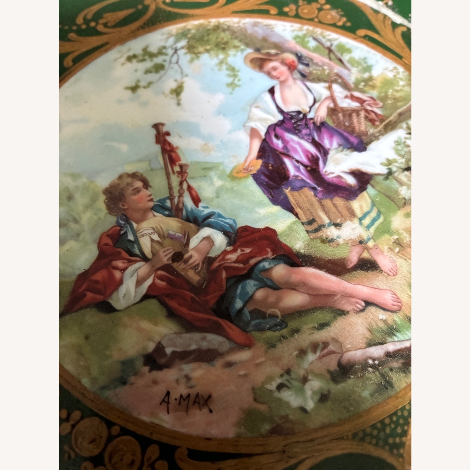 Vintage/Antique Louis Xv Side Table - image-9